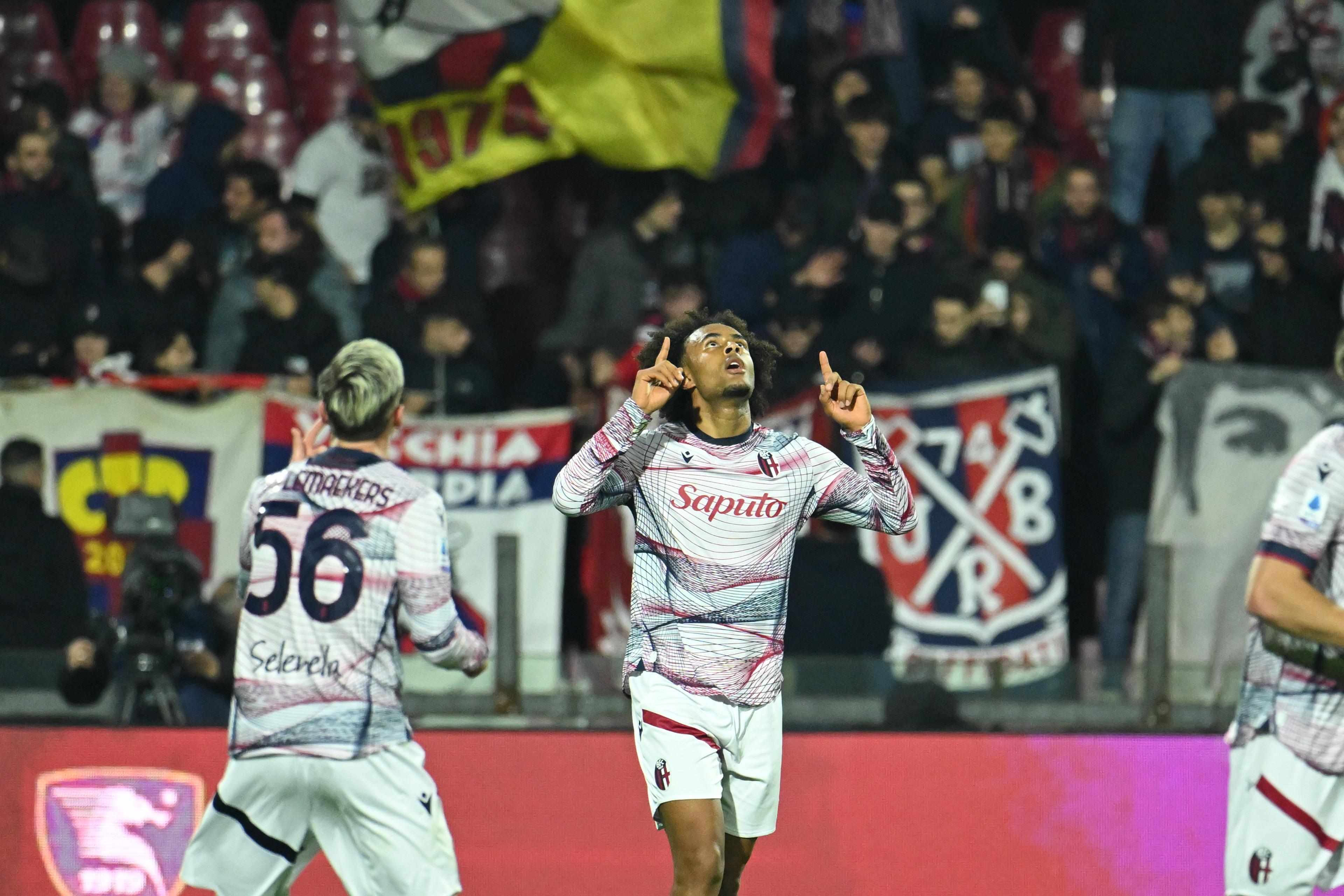 Salernitana-Bologna 1-2, doppietta di Zirkzee e Thiago Motta sogna la Champions