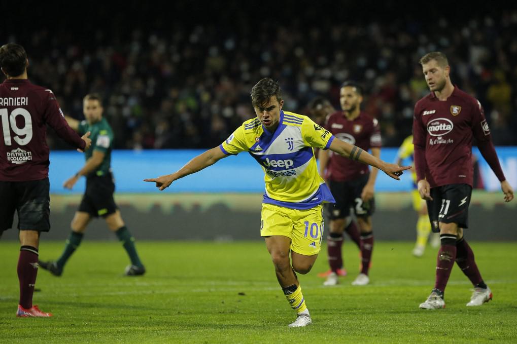 Salernitana-Juve 0-2, Dybala-Morata e Allegri respira