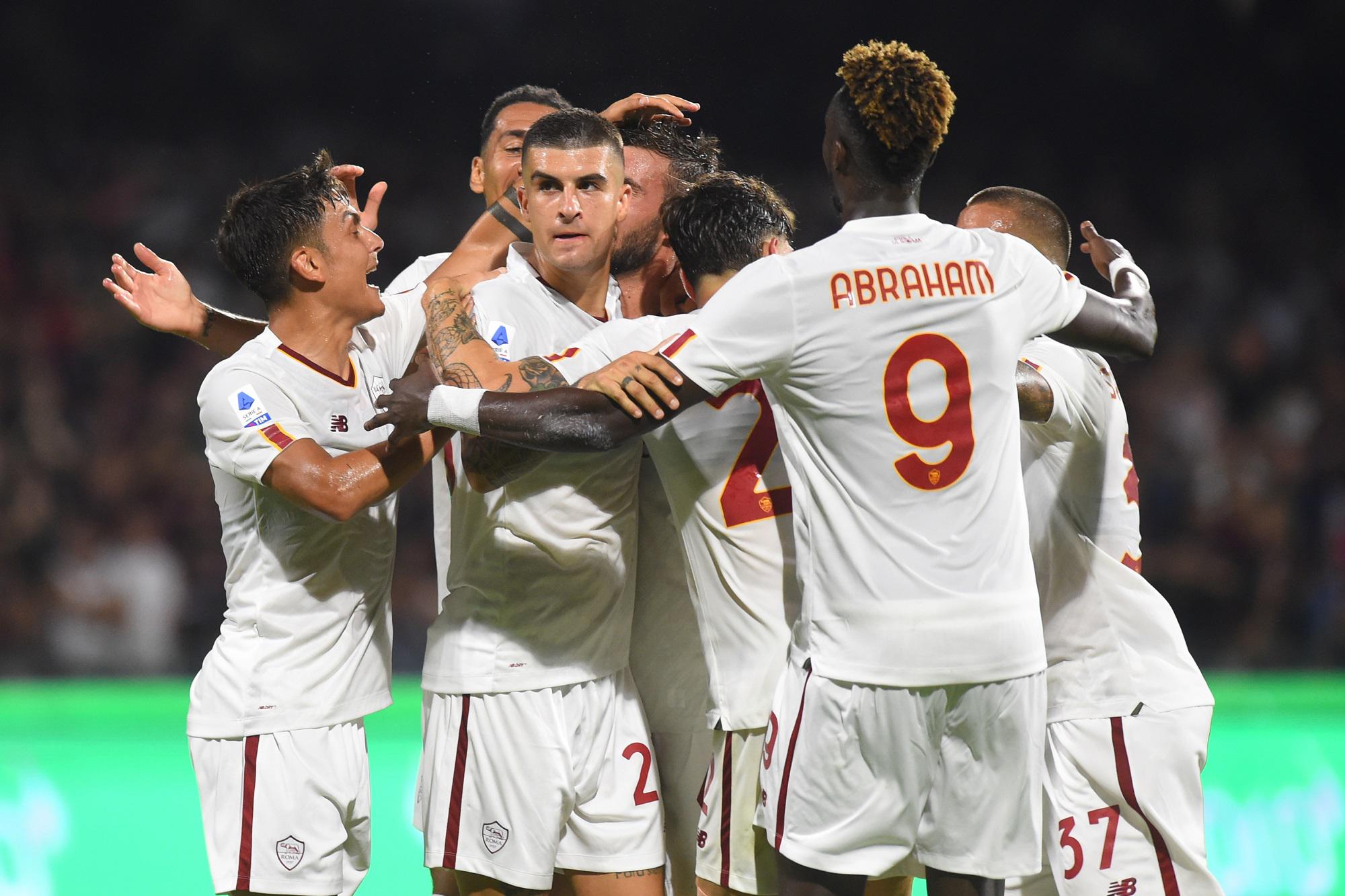 Salernitana-Roma 0-1, decide Cristante