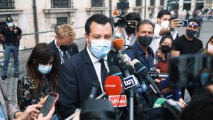 Salvini vede Draghi: "Ho proposto cambio criterio colori"
