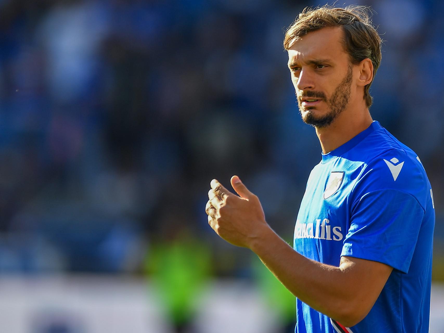 Sampdoria-Lazio 1-1, Gabbiadini salva i doriani al 92'