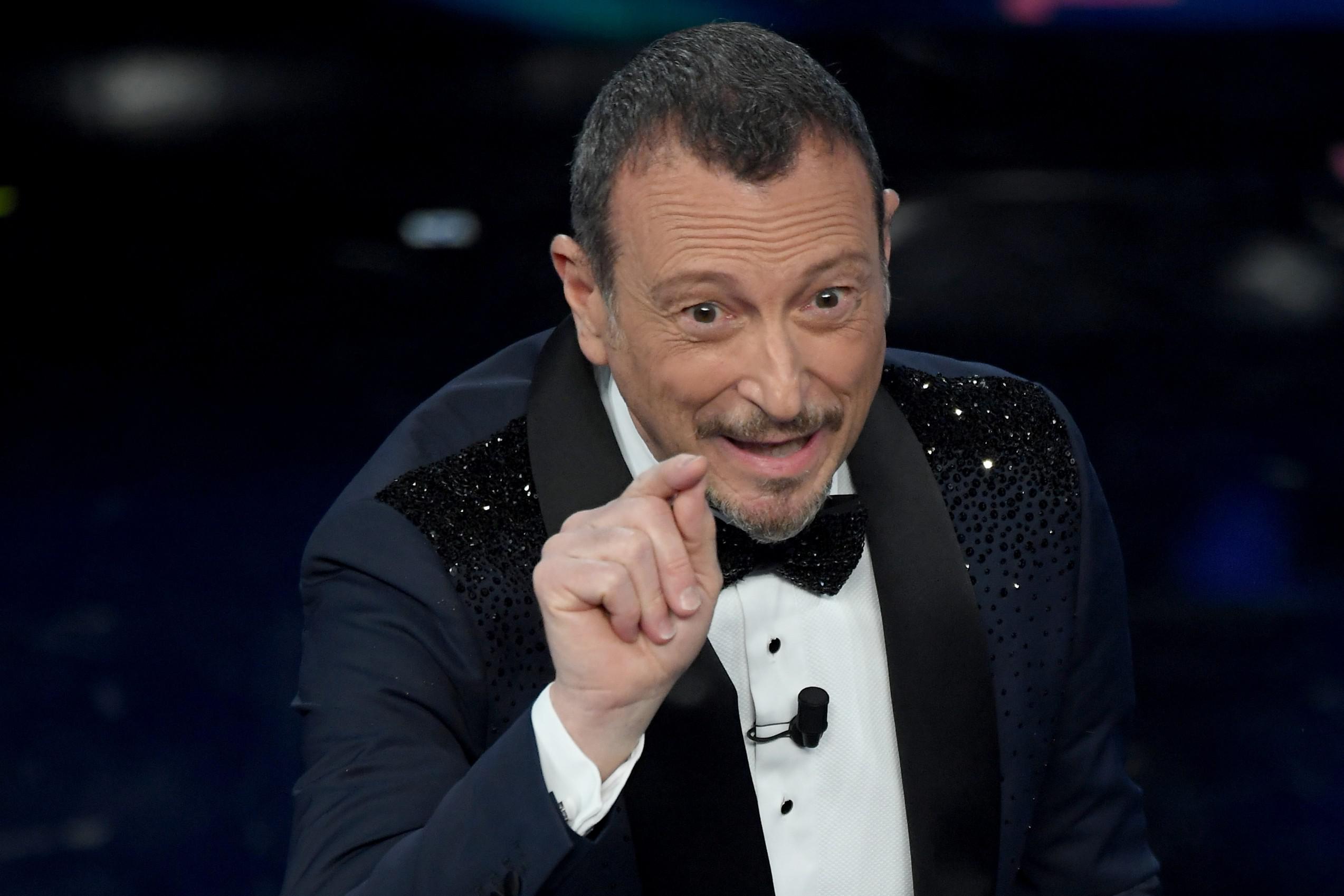 Sanremo 2021, Amadeus: "Triplete? Se ci sarà un'idea"