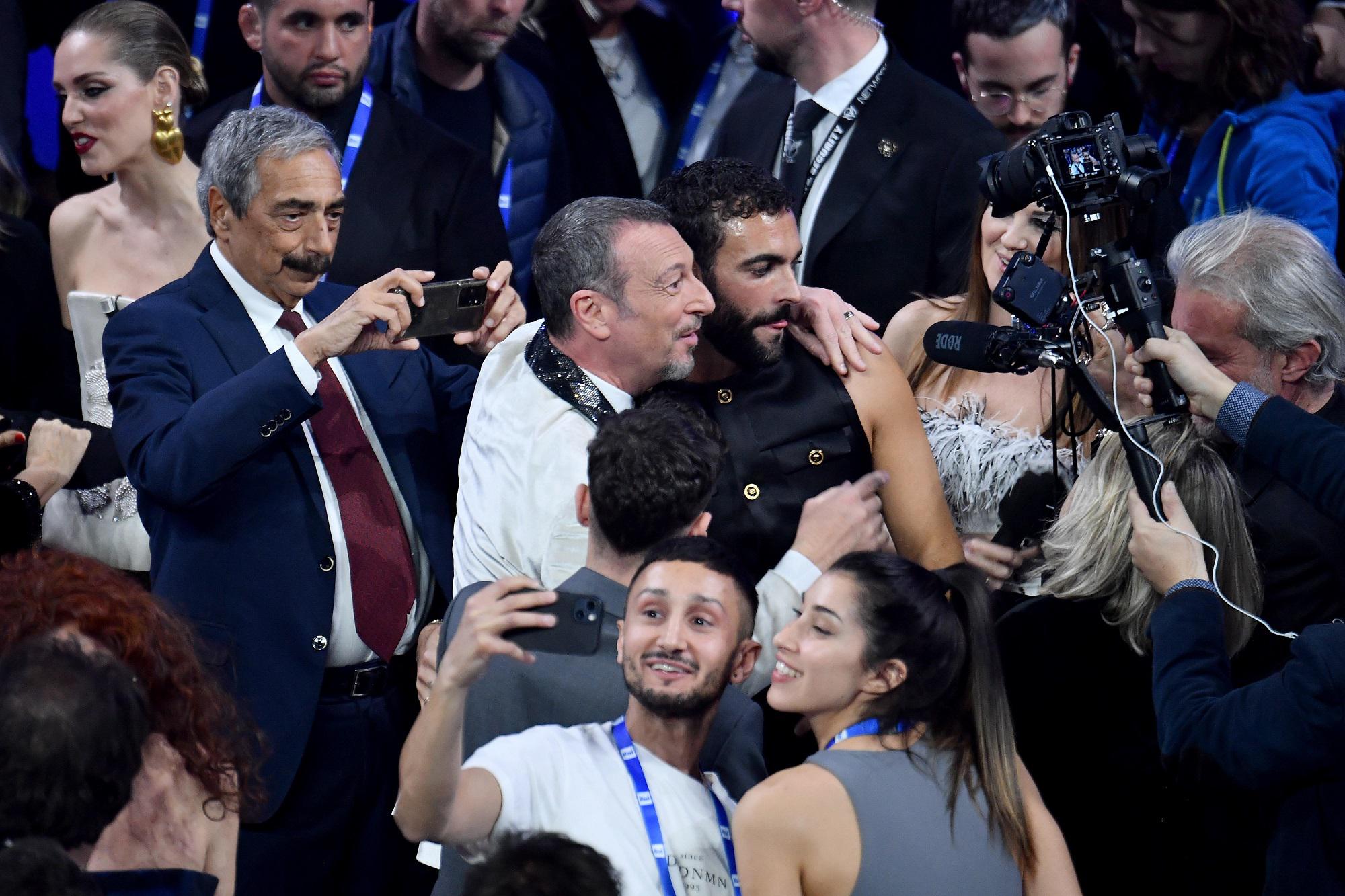 Sanremo 2023, ascolti tv: per la finale il 66% di share