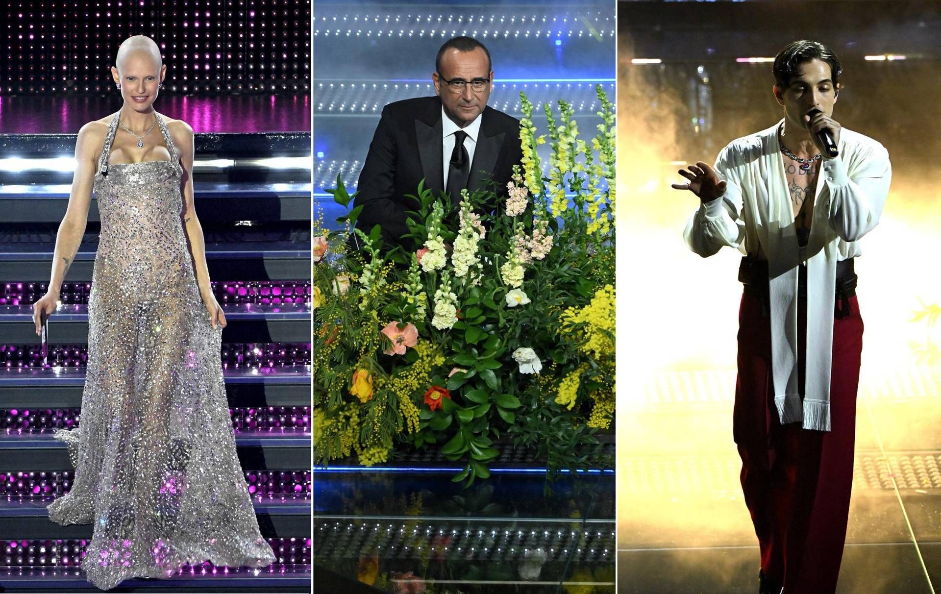 Sanremo 2025 tra nuove proposte e Damiano David, il film della seconda serata
