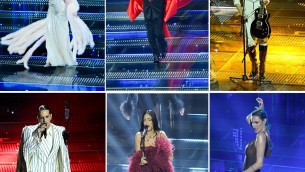 Sanremo, le pagelle ai look della seconda serata: Bianca Balti incanta, Lucio Corsi Yattaman
