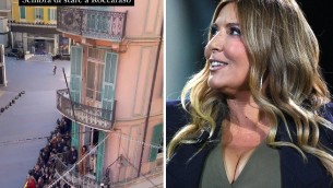 Sanremo, Lucarelli arriva nella città gremita: "Sembra di stare a Roccaraso"