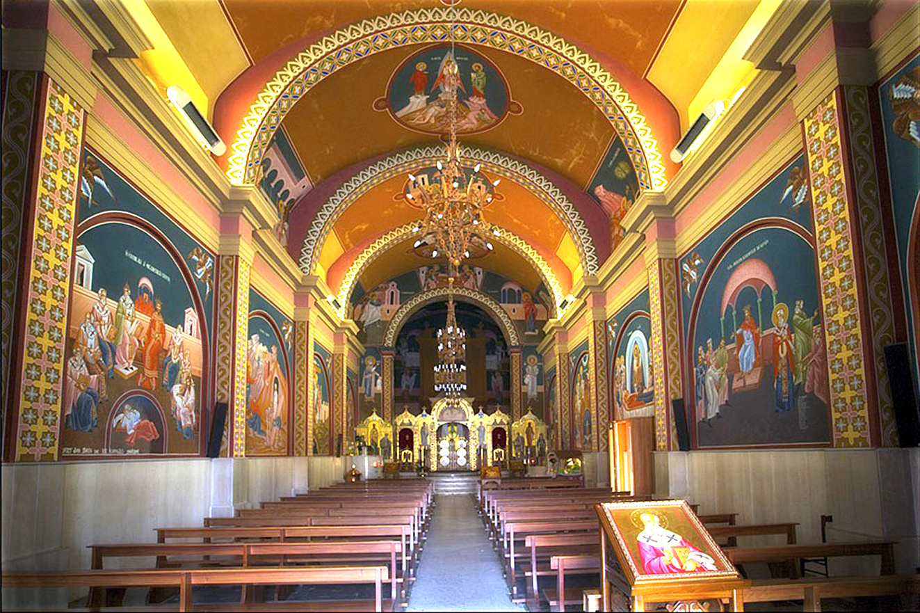 La chiesa di Sant'Atanasio a Santa Sofia d'Epiro (Foto di Nicodemo Misiti)