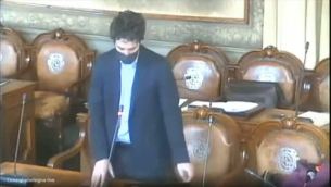 Santori e l'intervento sulle oche, il video è virale
