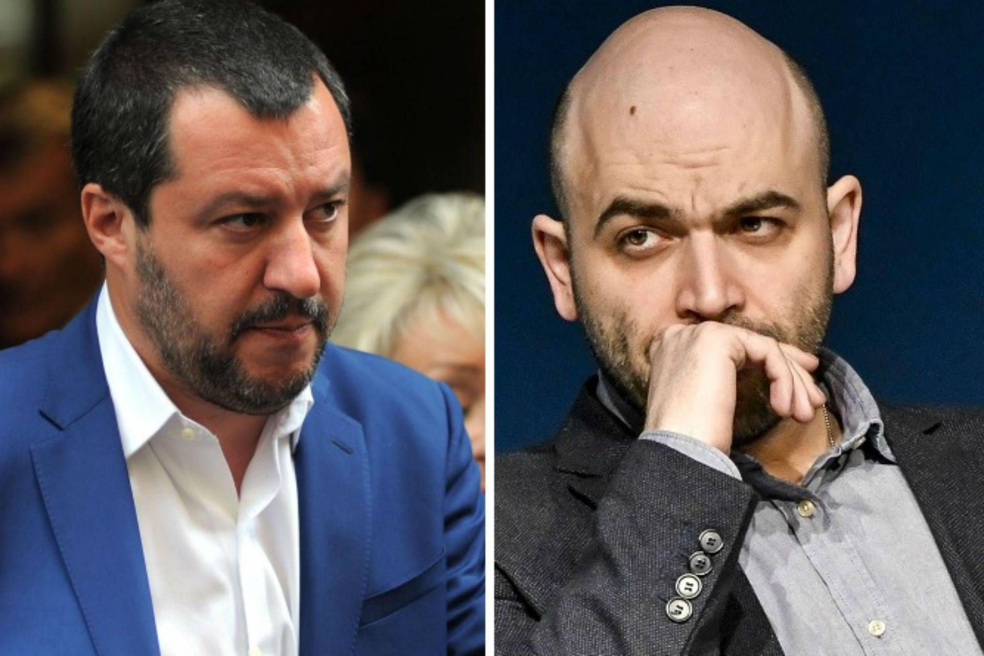 Saviano e il processo per diffamazione, nuovo rinvio: "Siamo a terza assenza Salvini"