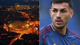 Scambia il Colosseo con l'Arena di Verona, la gaffe di Paredes prima del derby Roma-Lazio