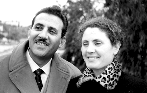 Il senatore Armando Scarpino e la moglie, prof. Albertina Barillaro