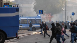 Scontri corteo pro Palestina a Roma, 4 i fermati: tra loro un arresto e 2 denunce