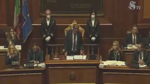 Senato, La Russa presidente: "Ricordo Calabresi, Ramelli, Fausto e Iaio" - Video