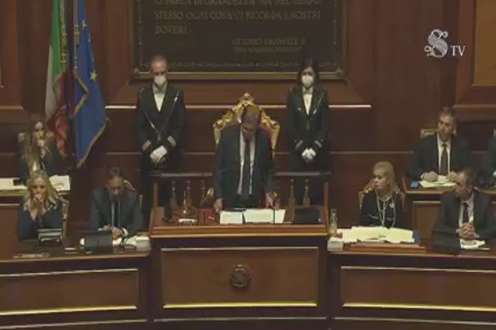 Senato, La Russa presidente: "Ricordo Calabresi, Ramelli, Fausto e Iaio" - Video