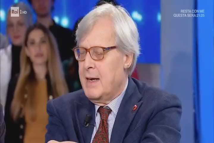 Sgarbi a Domenica In: "Quelle nate dopo il 2000 tutte tr..
