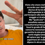 Shade, lo sfogo dall'ospedale: "Mi hanno annullato il concerto, pensano che non ce la faccio"