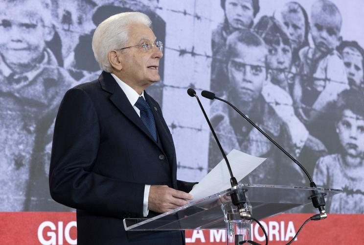 Shoah, Mattarella cita Primo Levi: "Non può essere separata da tirannidi fasciste"