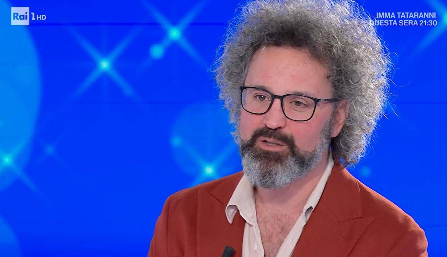 Simone Cristicchi a Domenica In: "Mia madre è rinata, la canzone è per lei"