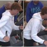 Sinner, che risate a Parigi: Jannik in lacrime sul tapis roulant - Video