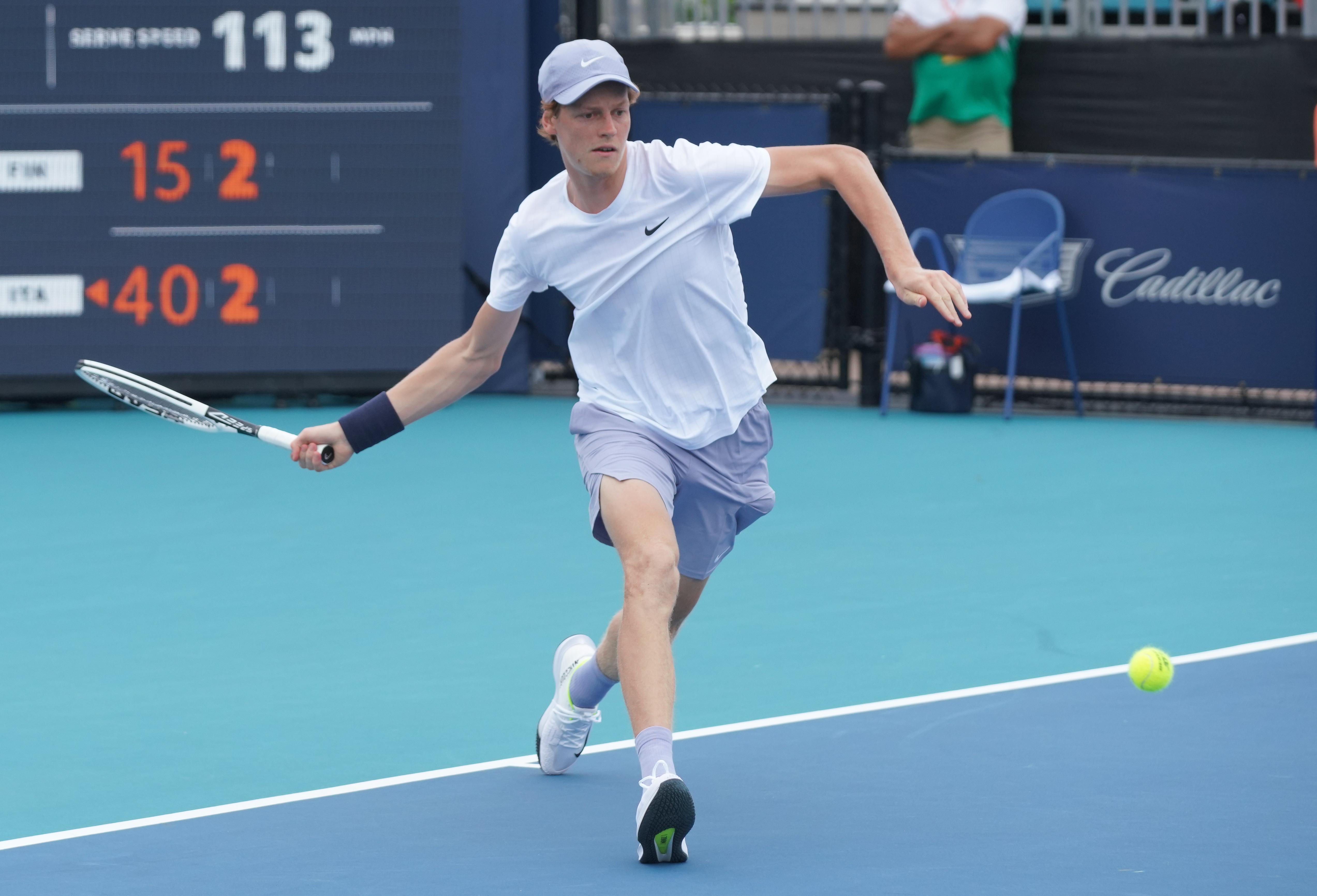 Sinner non si ferma, in semifinale all'Atp Miami