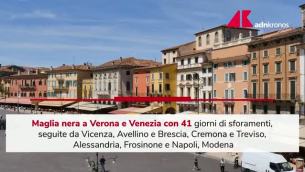 Smog, già 11 città oltre i limiti: maglia nera a Verona e Venezia