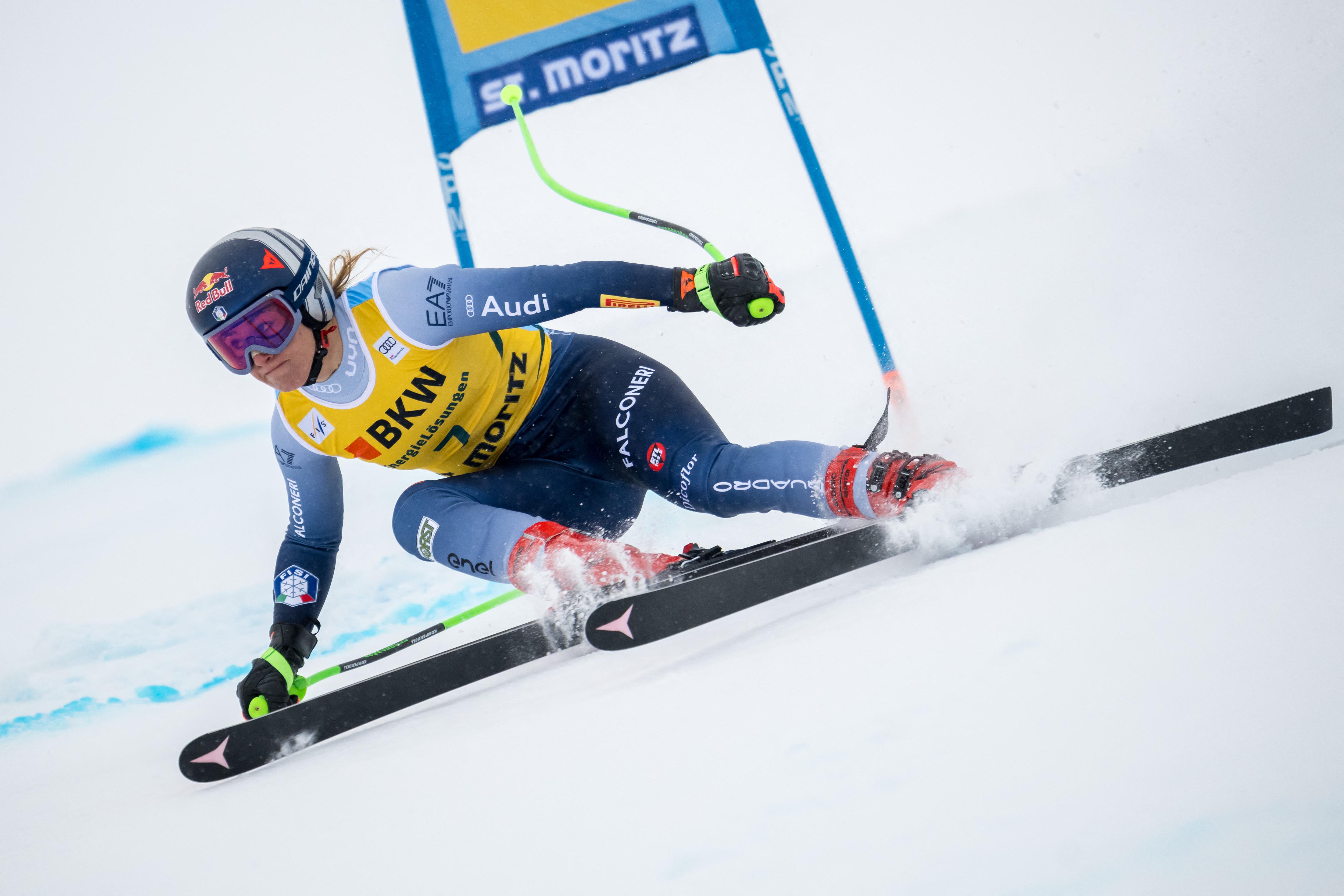 Sofia Goggia trionfa nel SuperG di St Moritz