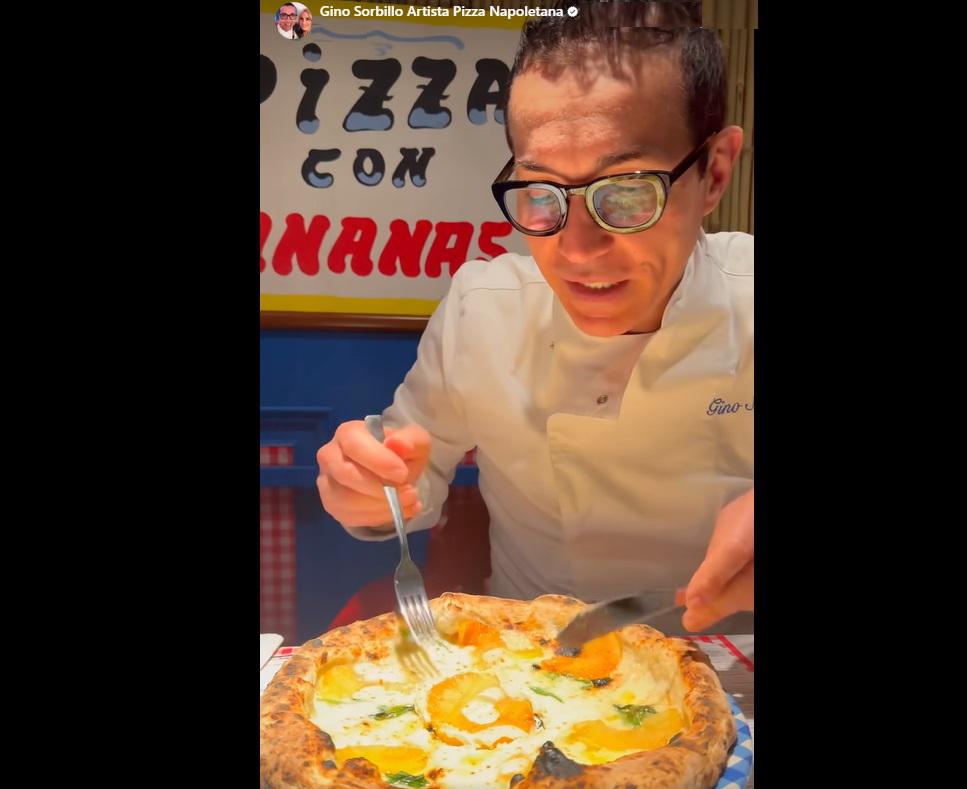 Sorbillo porta la pizza con ananas a Napoli: "Buona..