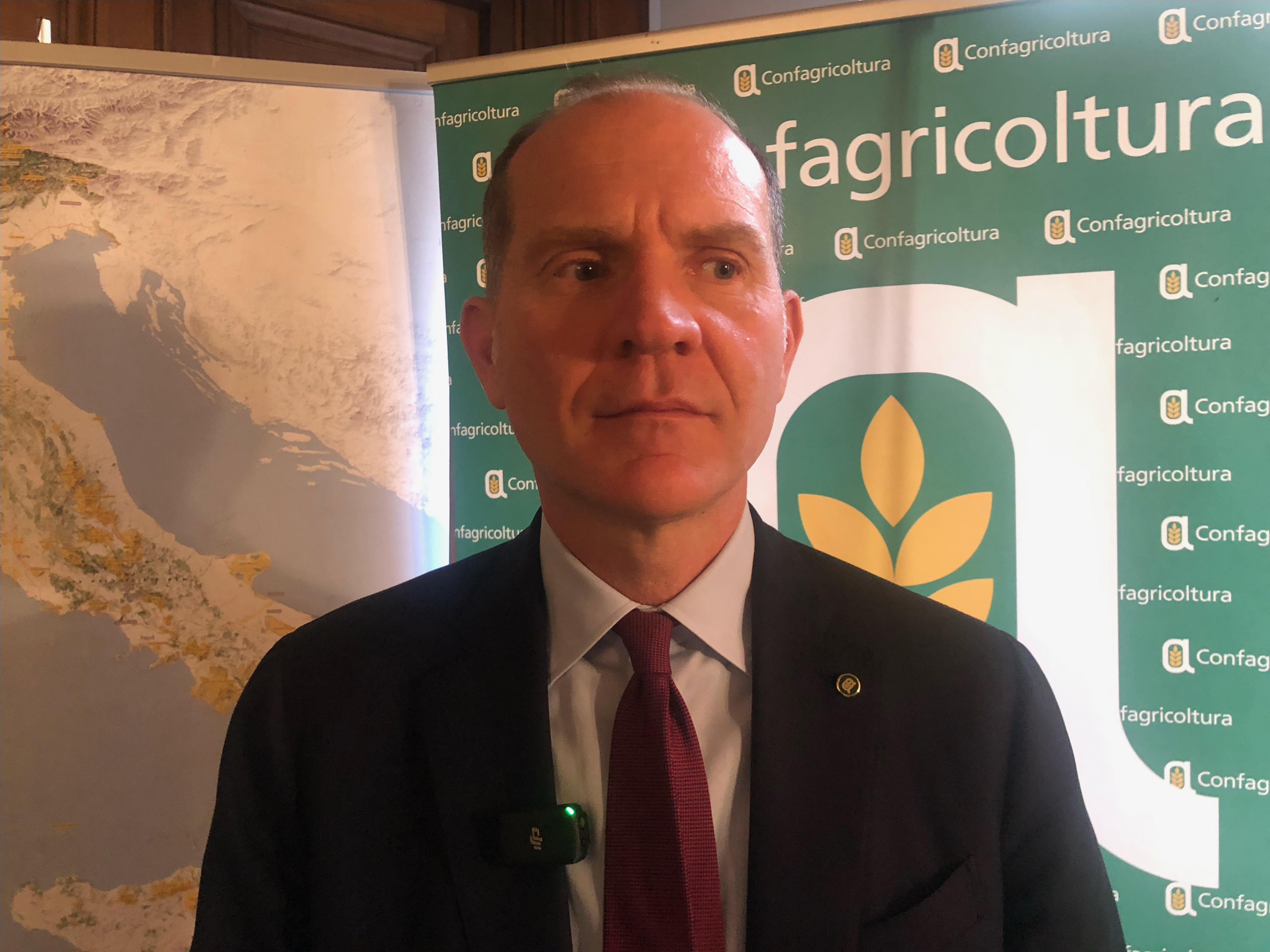 Sostenibilità, Giansanti (Confagricoltura): "Agricoltura protagonista concetto capitale naturale"