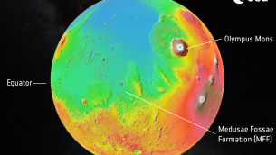 Spazio, il radar italiano Marsis potrebbe aver trovato gli strati di ghiaccio su Marte