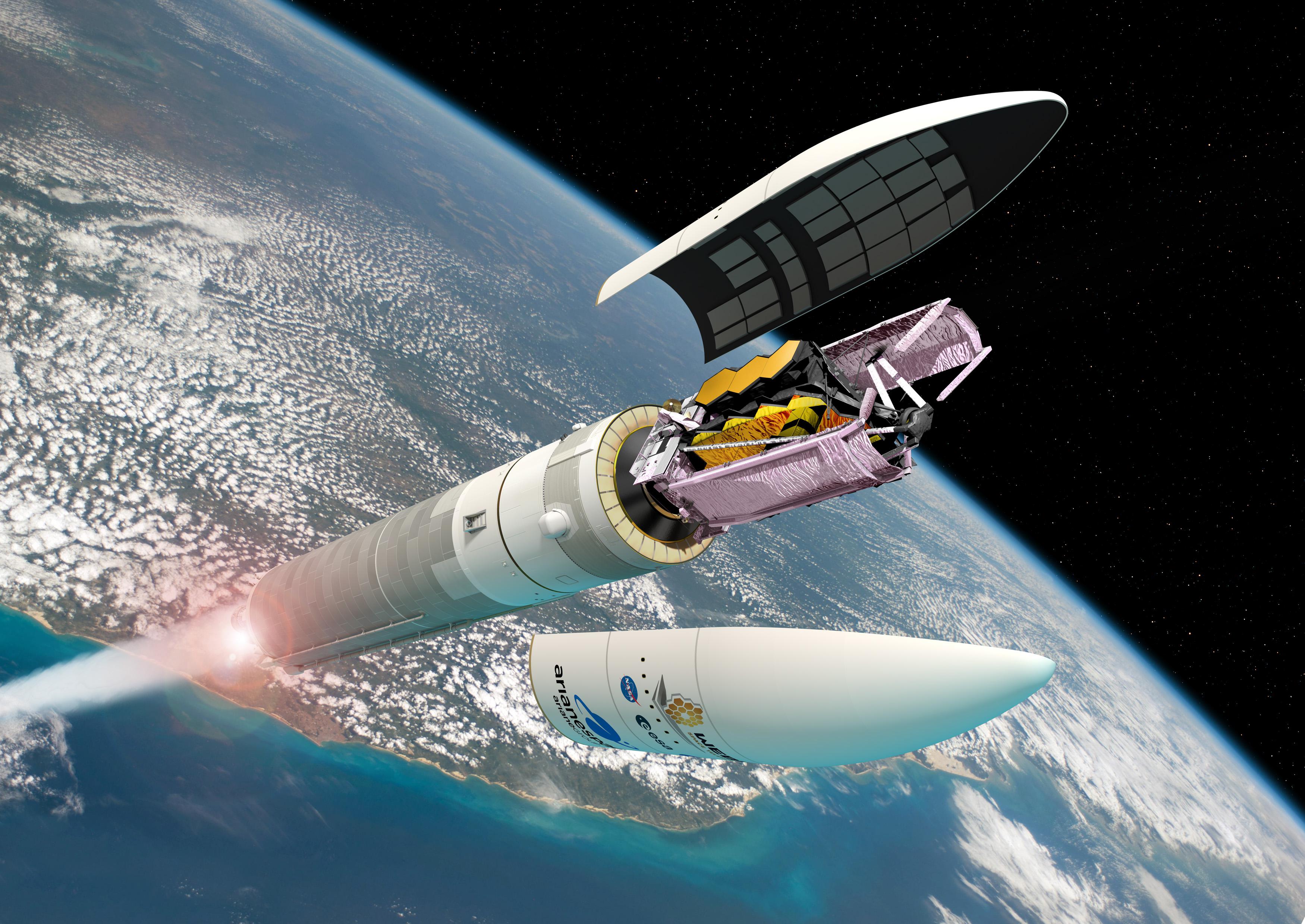 Spazio, il super telescopio James Webb scalda i motori
