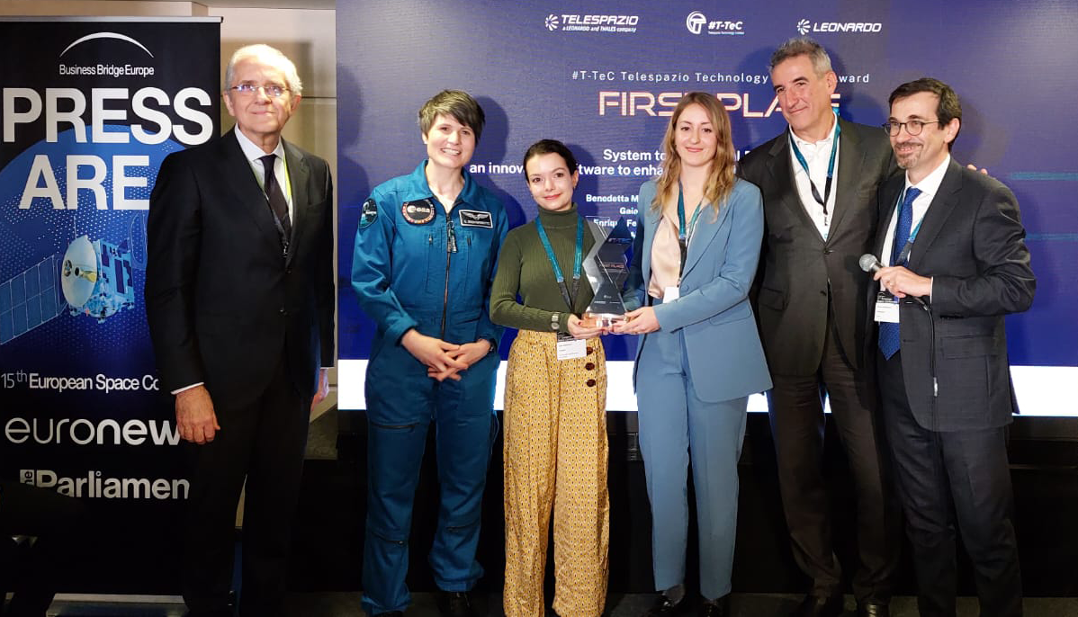 Spazio, Leonardo e Telespazio premiano i vincitori del #T-TeC 2022