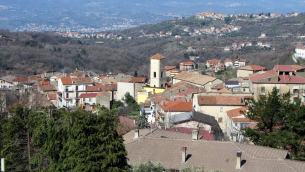 Scorcio panoramico di Spezzano Piccolo