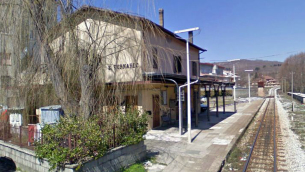 La stazione delle FdC di San Bernardo di Decollatura