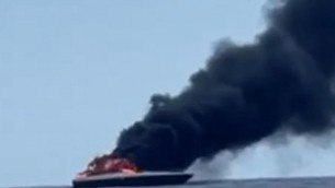 Stefania Craxi, yacht in fiamme affonda: salvata con il marito - Video