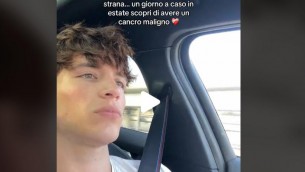 Stefano Cirillo, l'annuncio del tiktoker: "Ho un cancro"