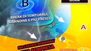 Stop al caldo anche al Sud, ma nel weekend cambia tutto