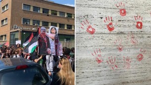 Studenti pro Palestina, al via il corteo dentro La Sapienza: "Fuori la guerra dall’università"