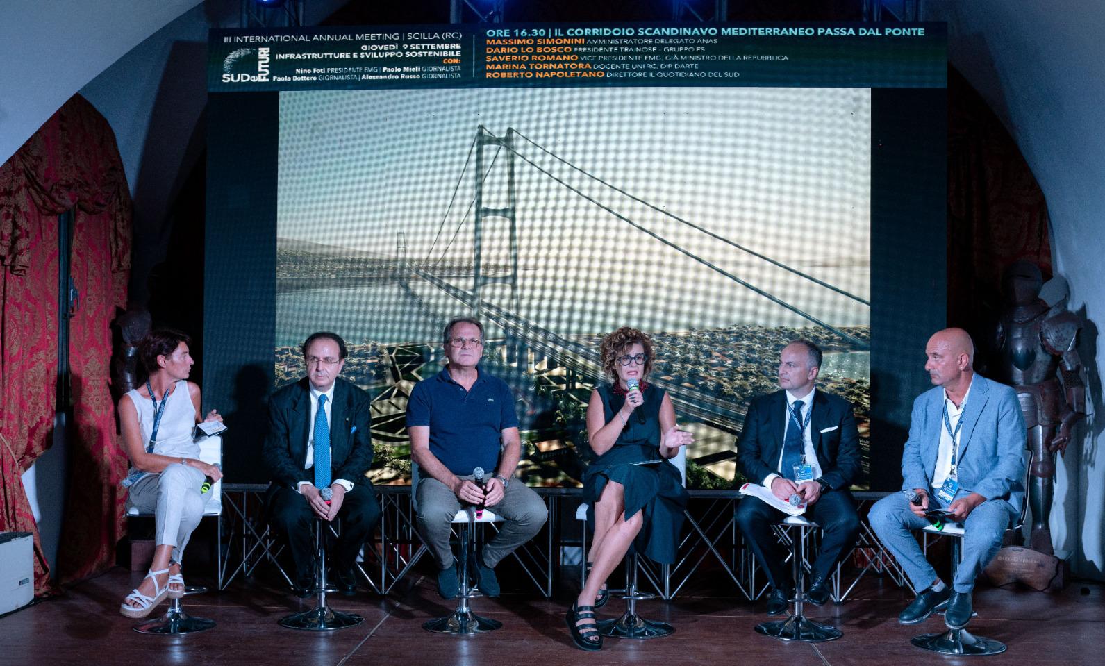 Sud, Napoletano: "Ponte sullo Stretto futuro dell'Europa"