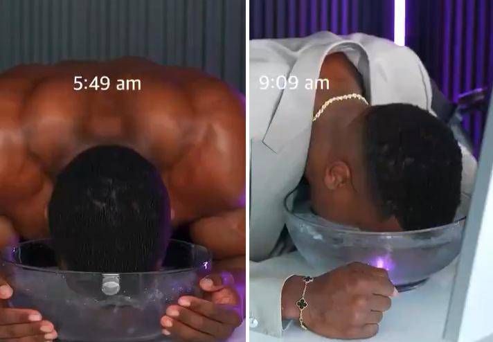 Sveglia alle 4 e acqua ghiacciata, il video surreale dell'influencer e le parodie 'rompono' X