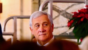 Tajani in missione in Israele e Palestina "per sostenere la pace"