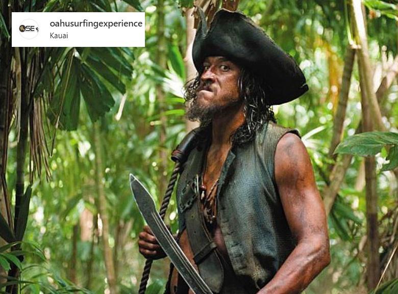 Tamayo Perry, attore dei Pirati dei Caraibi muore per l'attacco di uno squalo