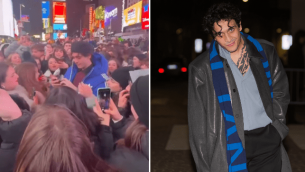 Tananai circondato dai fan a New York, intonano 'Tango' e lui si commuove