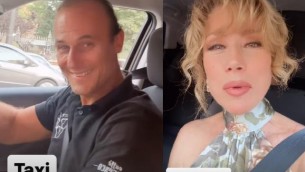 Taxi introvabili a Roma, Nancy Brilli all'ambasciata britannica con l'amico barista