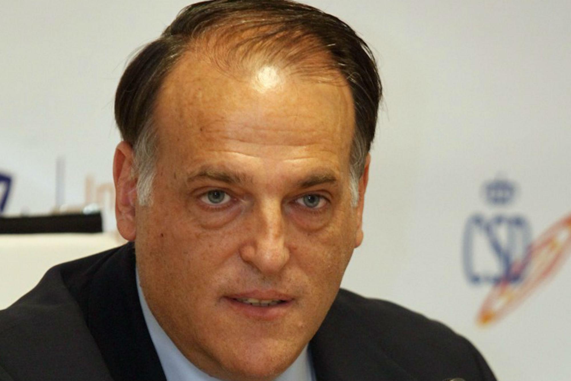 Tebas: "Decisione Governo italiano adeguata, sulla Superlega la Uefa ha ragione"