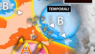 Temporali con grandine, ma dopo Ferragosto caldo africano: previsioni meteo