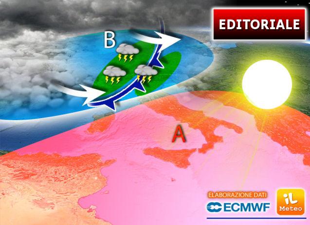 Temporali nel weekend, ecco dove