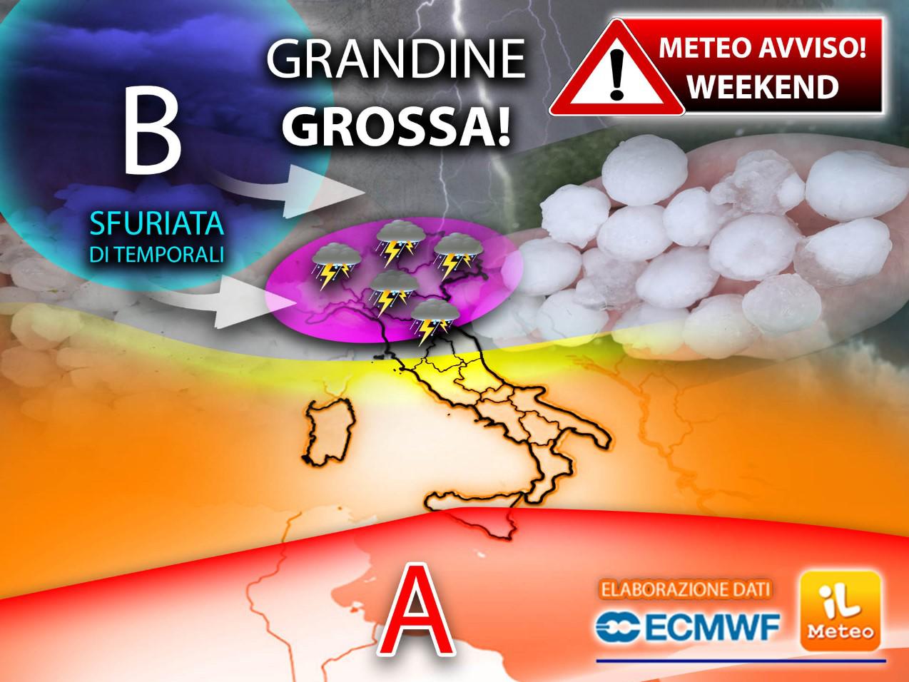 Temporali sul weekend, poi torna il caldo: meteo 2-4 luglio