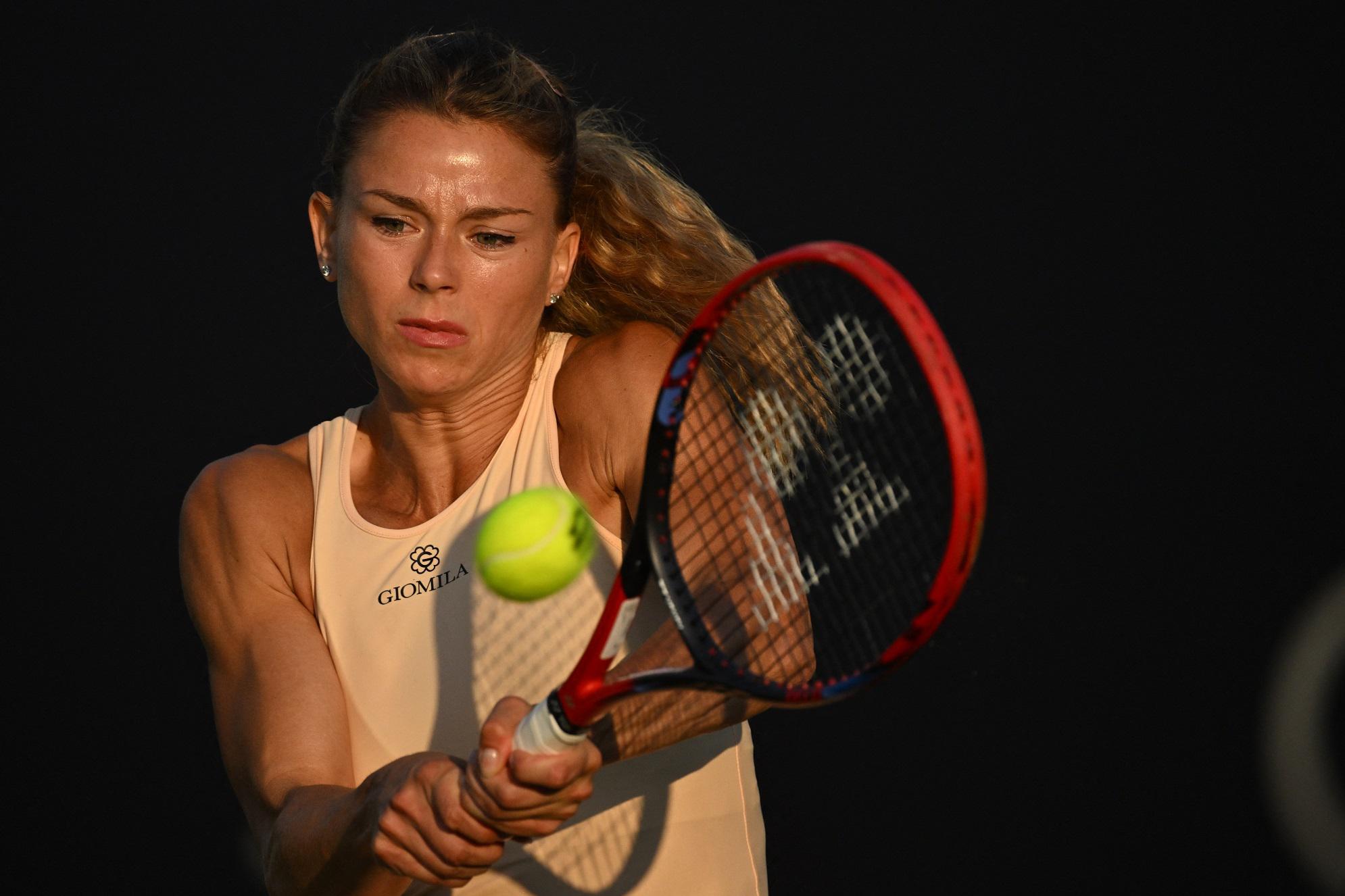 Tennis, Wta Eastbourne: Camila Giorgi in semifinale oggi contro Daria Kasatkina