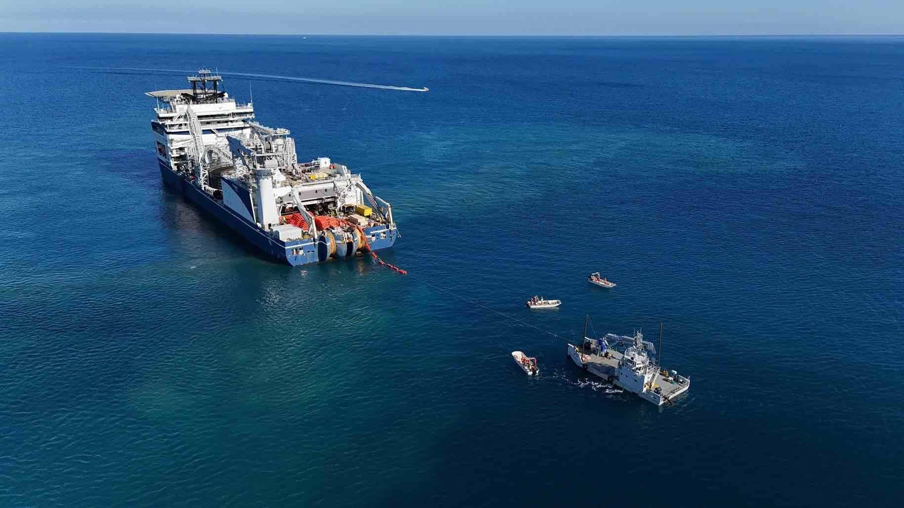 Terna, completata la posa del ramo est del Tyrrhenian Link, collegherà Campania e Sicilia