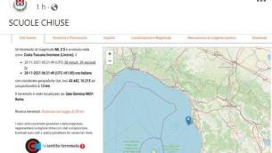 Terremoto al largo costa Livorno, scuole chiuse